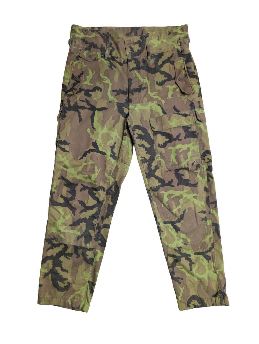 Czech Army Vz.95 M95 Woodland Camo Field Trousers - 38x30